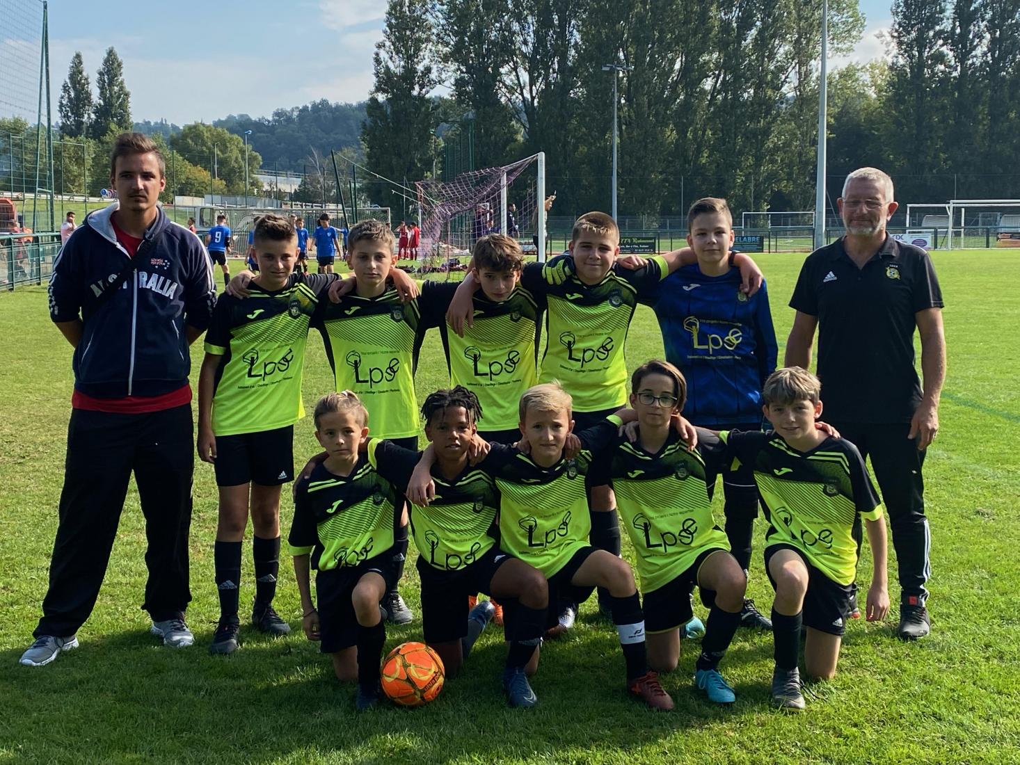 1er tournoi pour les U13 à Loire sur Rhône