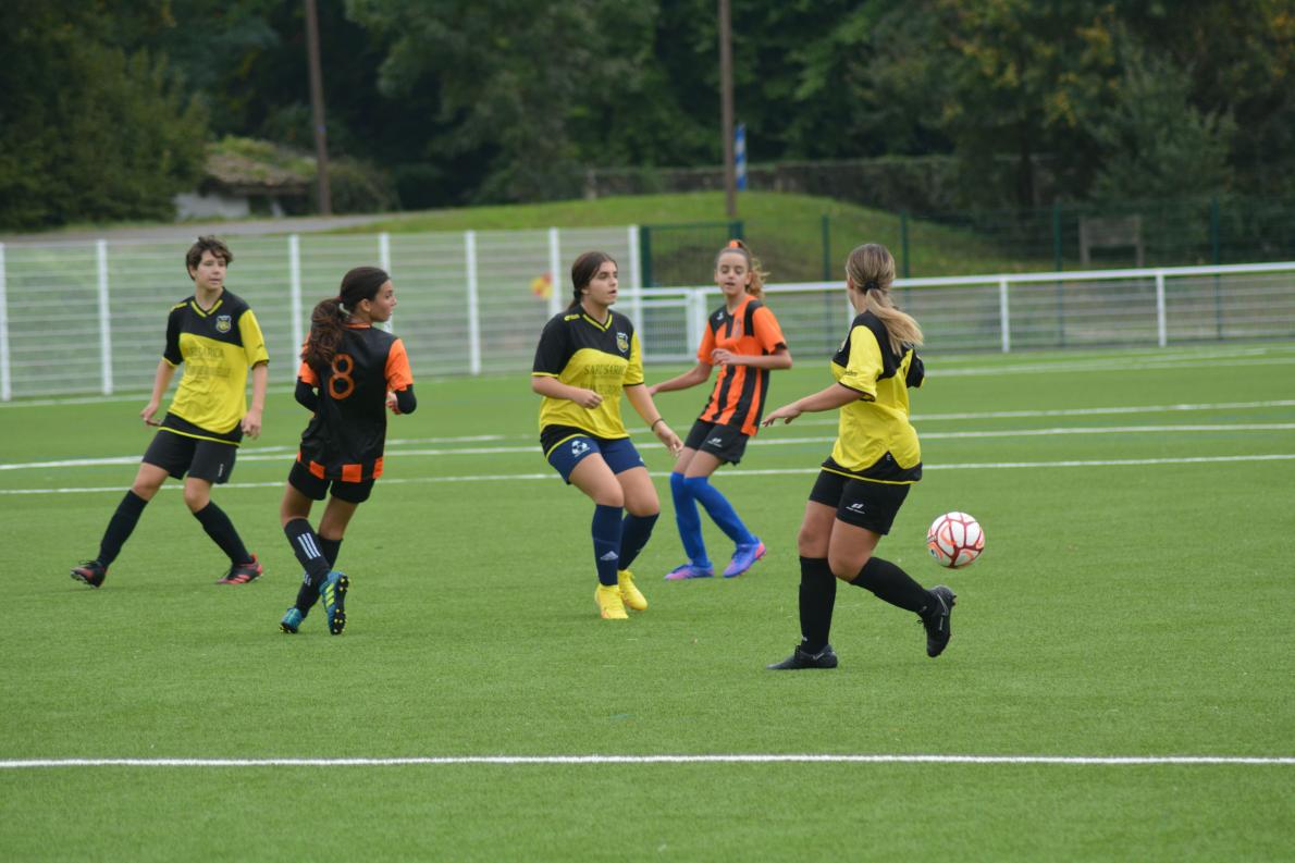 U15 FEMININE : AS LA SANNE - TREFLE FOOT (Victoire 12-1)