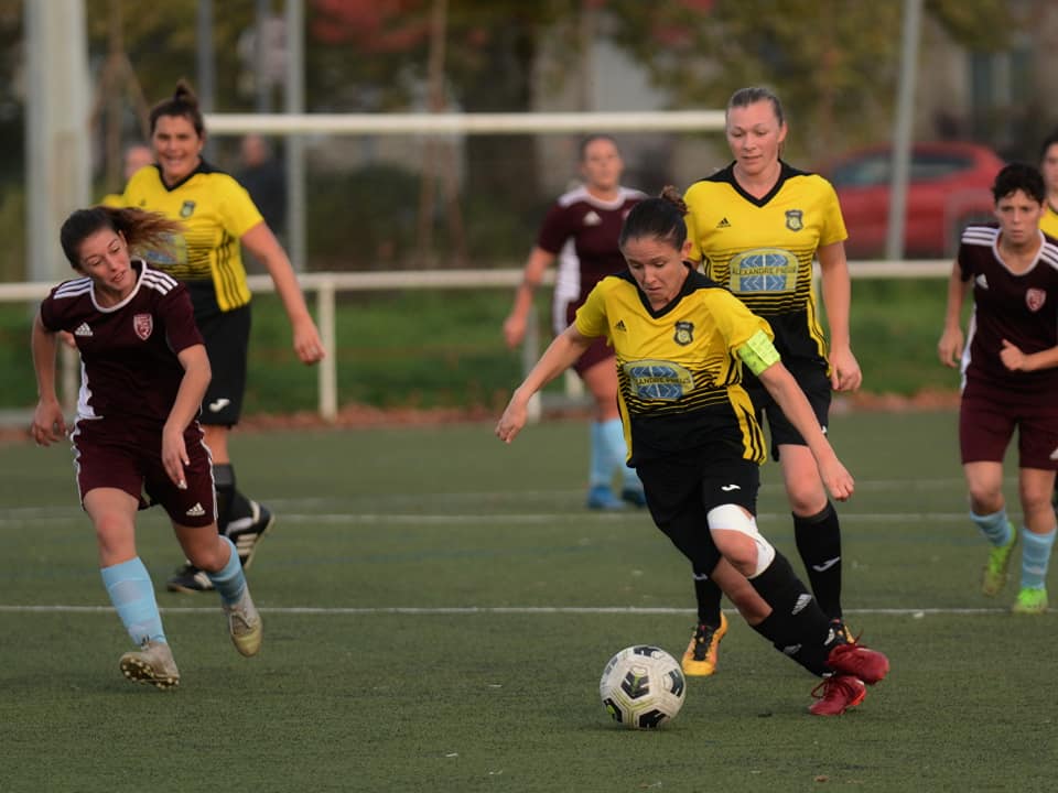 FEMININE REGIONAL 1 : FC BOURGOIN JALLIEU -  AS LA SANNE (Victoire 1-6)