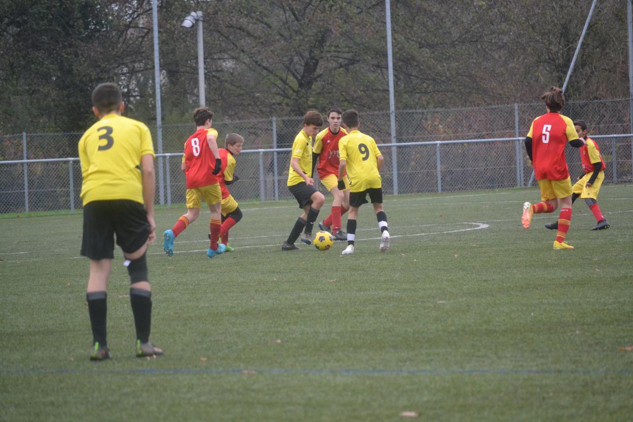 U15 BRASSAGE : US CHANAS SERRIERE - ENTENTE AS LA SANNE / AS CHEYSSIEU  (Victoire 0-8)